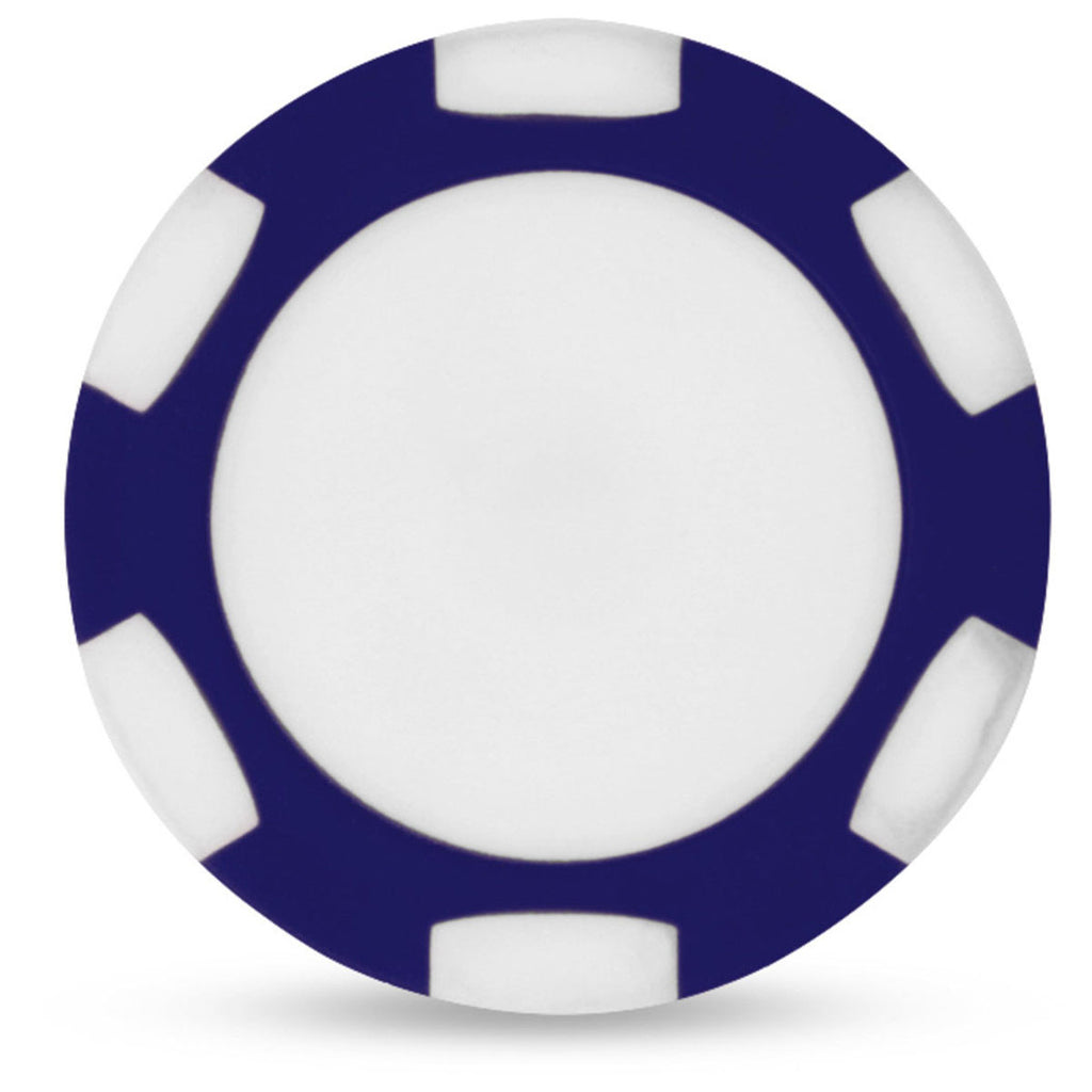 Ahead Navy/White Poker Chip with Ball Marker