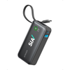 Anker Black Nano Power Bank (30W, Built-In USB-C Cable)