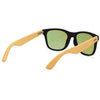 Gemline Green CapeShades Recycled Bamboo Sunglasses Black Frame