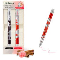 Lifelines Black/Red Scented Lava Pen Set - 2-pack