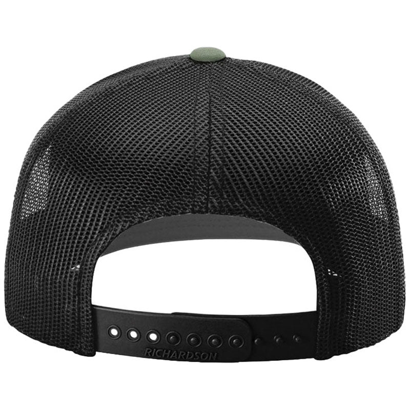 Richardson Cream/Black/Loden Trucker Cap