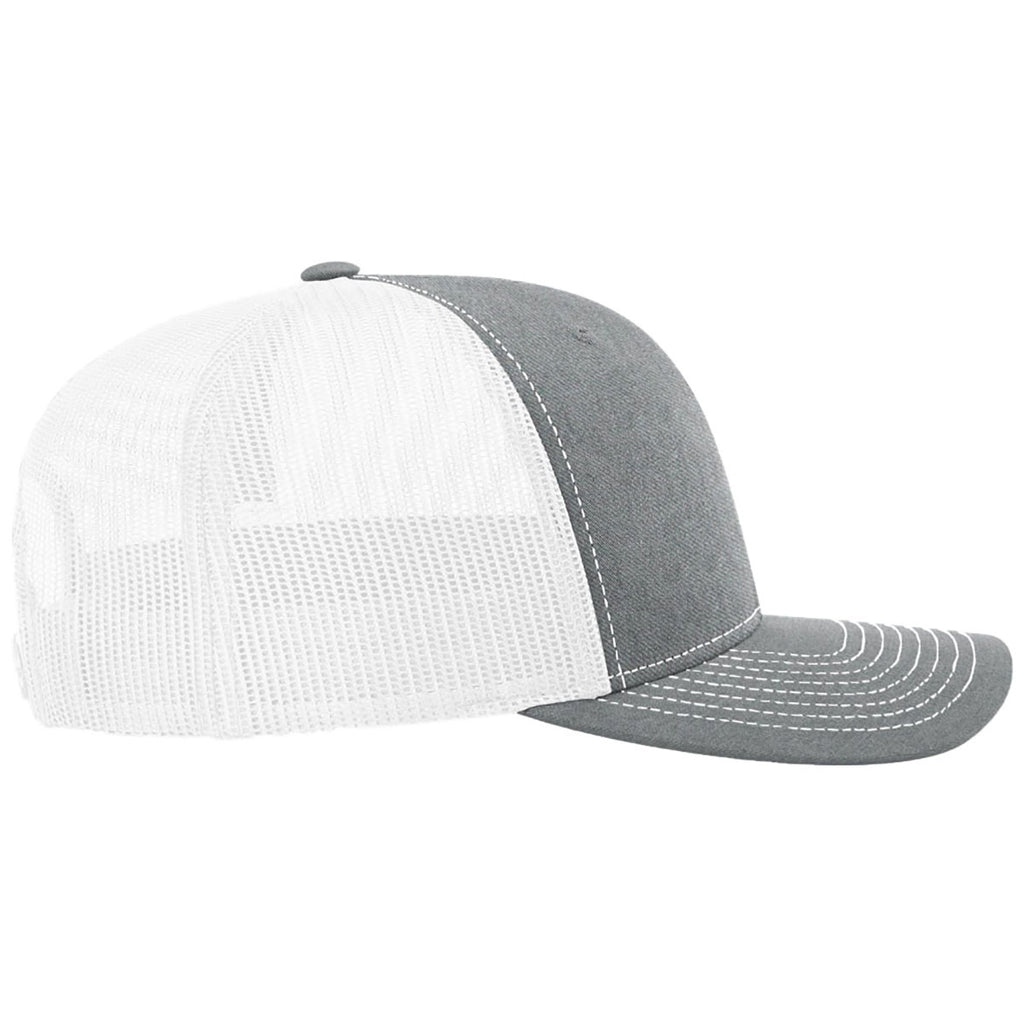 Richardson Heather Grey/White Trucker Cap