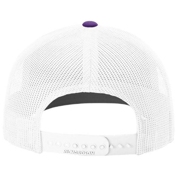 Richardson Purple/White Trucker Cap