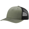 Richardson Loden/Black Five-Panel Trucker