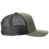 Richardson Loden/Black Five-Panel Trucker