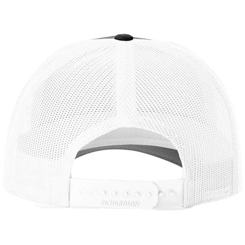 Richardson Black/White Low Pro Trucker