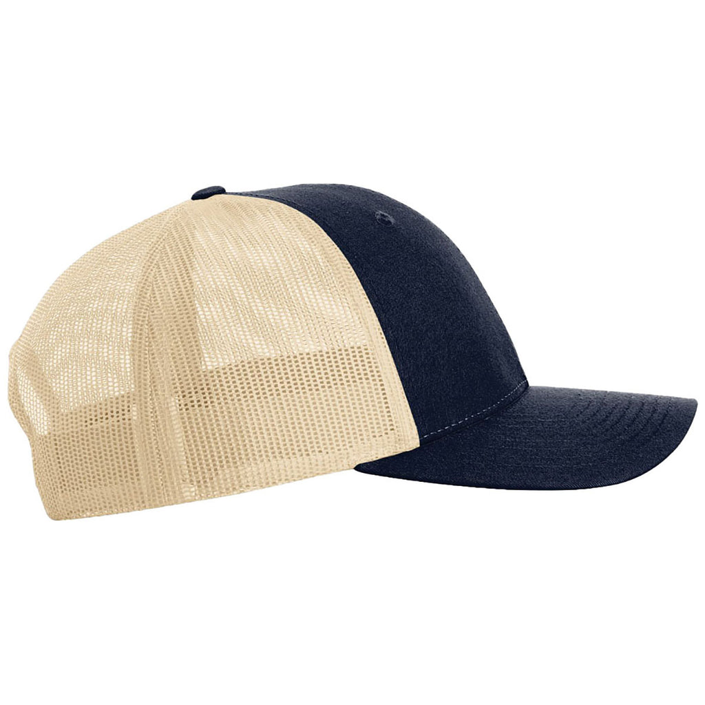 Richardson Navy/Khaki Low Pro Trucker