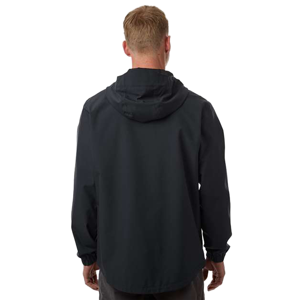 HUK Men's Black Storm Rain Jacket