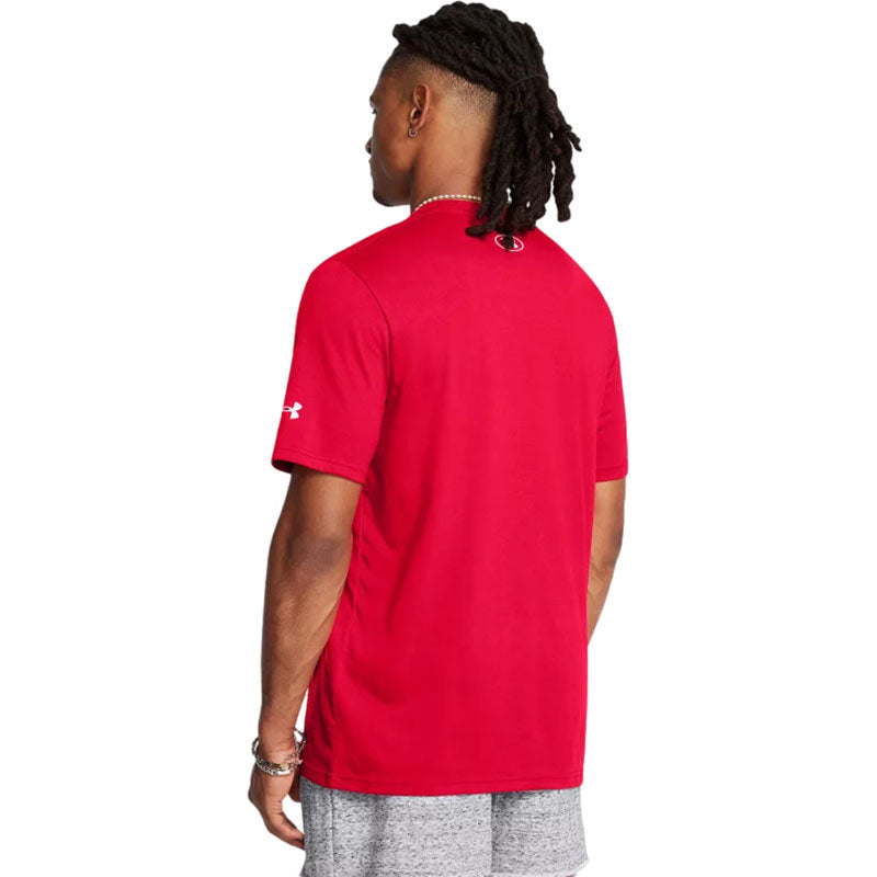 Under Armour Men's Red Athletics T-Shirt