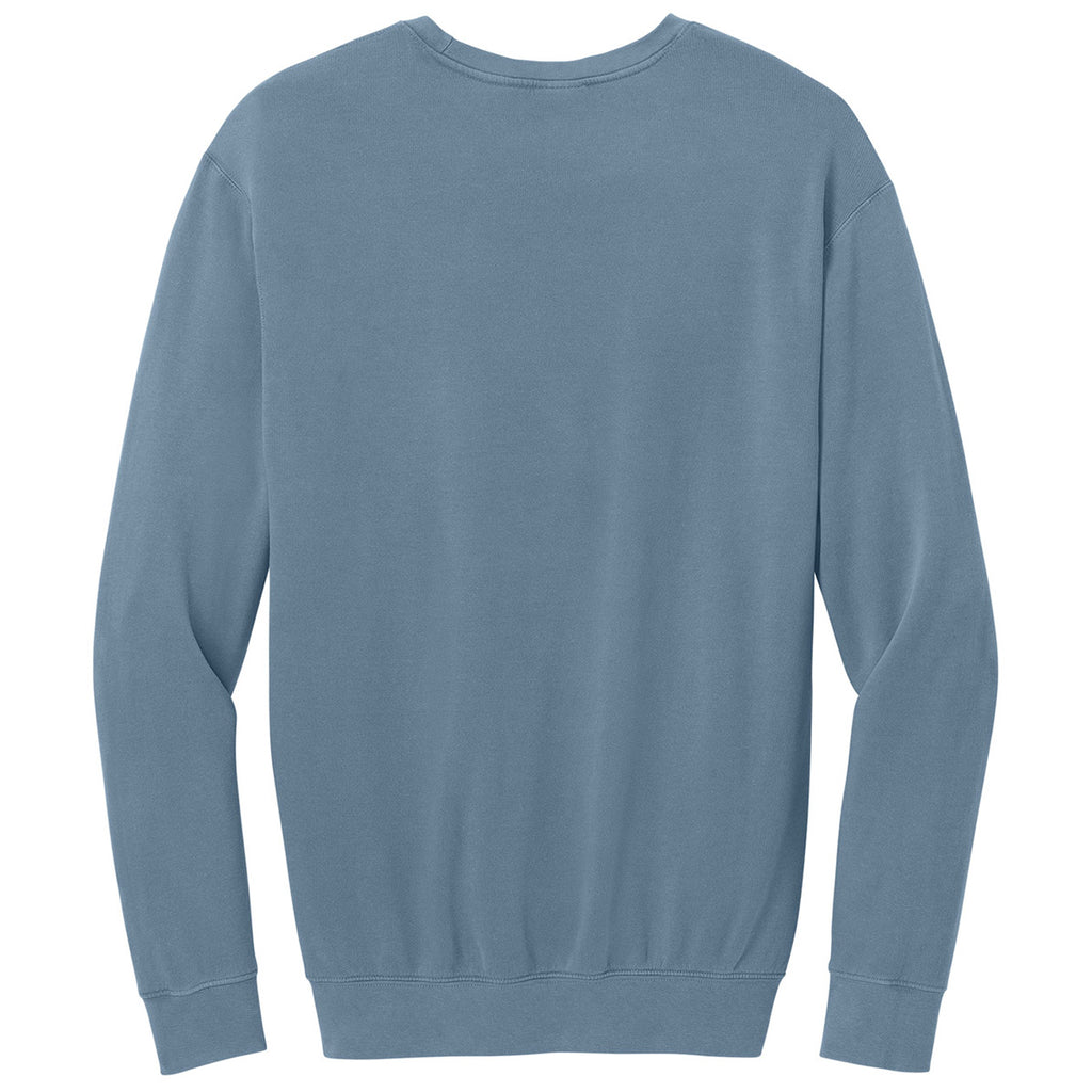 Comfort Colors Unisex Blue Jean Lightweight Crewneck Sweatshirt