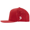 Branded Bills Red Bare Flat Performance Cap