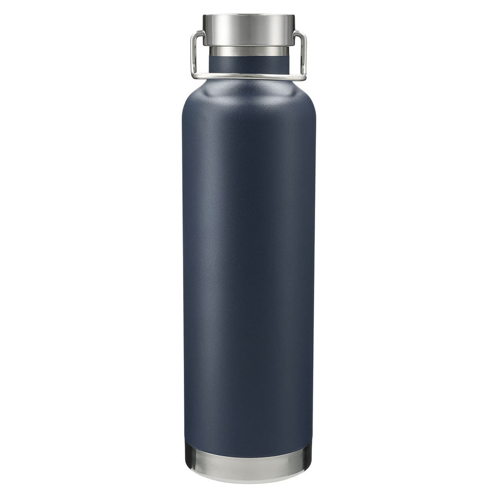 48-Hour Leed's Navy Thor Copper Vacuum Insulated Bottle 32oz