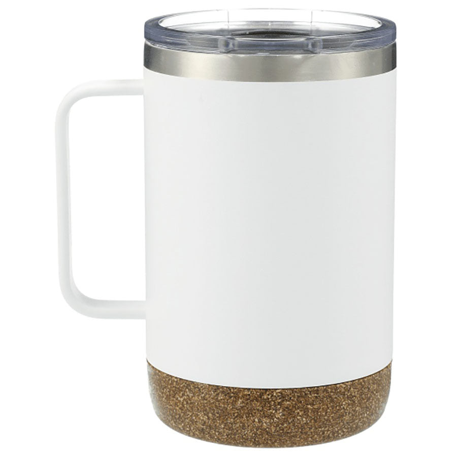 Leed's White Valhalla Copper Vacuum Insulated Camp Mug 14oz