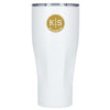 Leed's White Victor Recycled Vacuum Insulated Tumbler 20oz