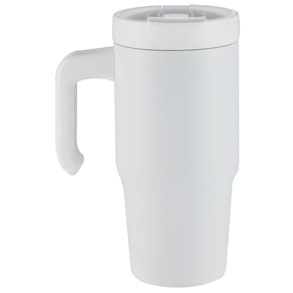 Leed's White Peak Recycled Insulated Sip Or Swig Tumbler 24 oz