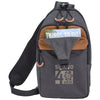 SCX Design Charcoal Sling Pack with USB Port