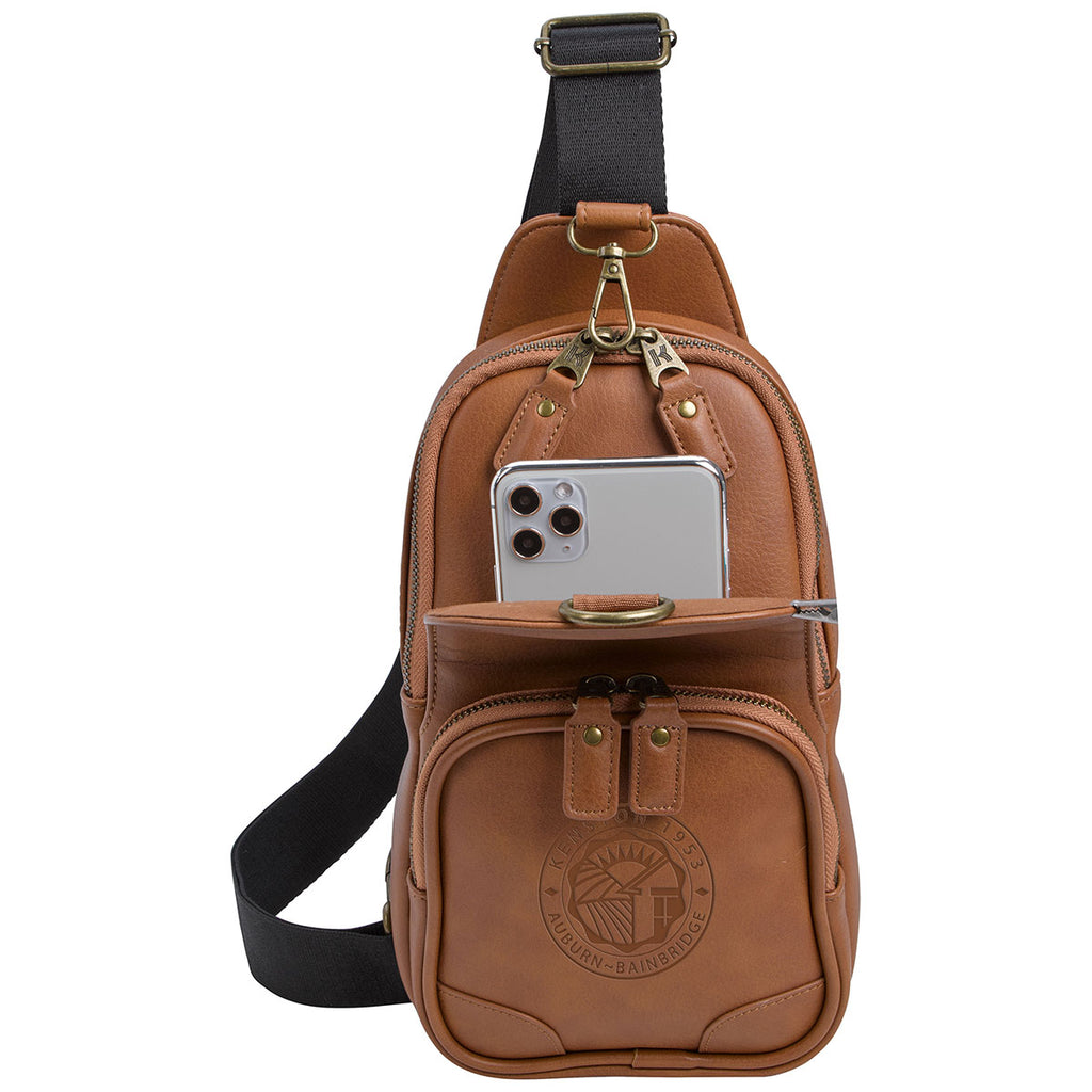 KAPSTON Tan Natisino Recycled PU Sling Pack