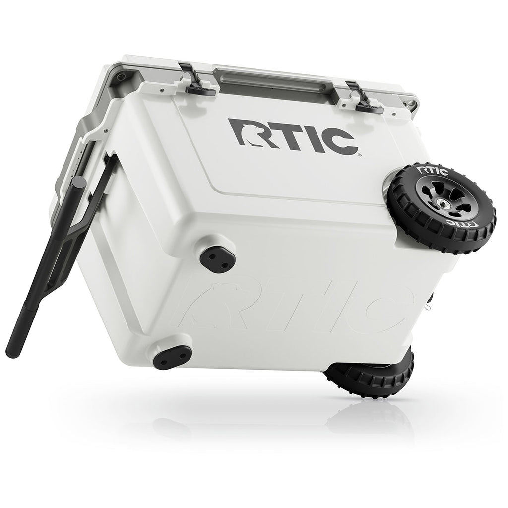 RTIC White & Grey 52 QT Ultra-Light Wheeled Cooler