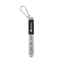 Hit Black COB Safety Light With Carabiner