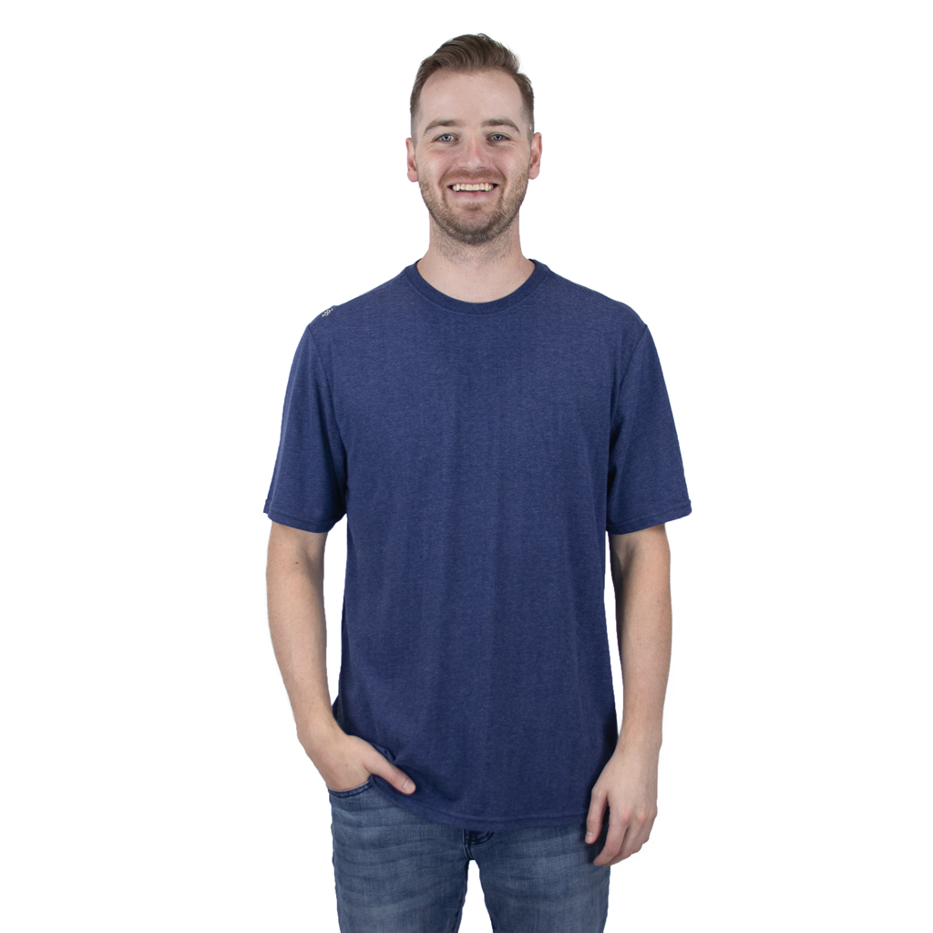 Zusa Men's True Navy Heather Tamarac Tee