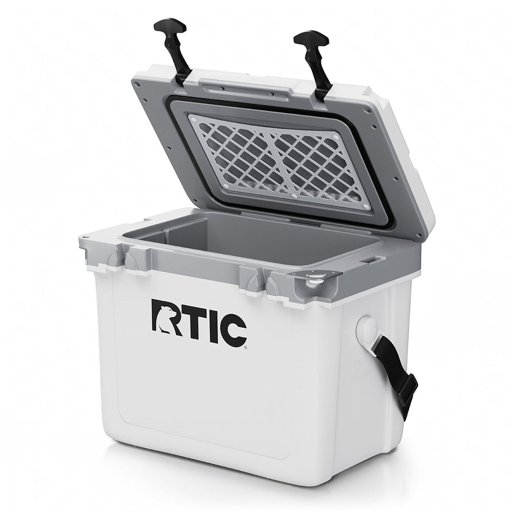 RTIC White & Grey 22 QT Ultra-Light Cooler