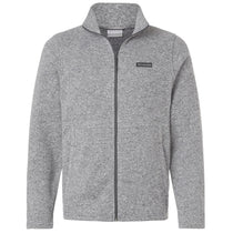 Columbia Men's City Grey Heather Alto Pass Fleece Full-Zip Jacket