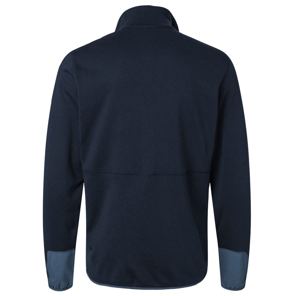 Columbia Men's Collegiate Navy/Dark Mountain Hike Half-Zip Pullover