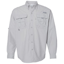 Columbia Men's Cool Grey PFG Bahama Long Sleeve Shirt