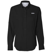 Columbia Women's Black PFG Tamiami Long Sleeve Shirt