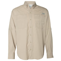 Columbia Men's Fossil PFG Tamiami Long Sleeve Shirt