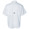 Columbia Men's White PFG Tamiami Short Sleeve Shirt