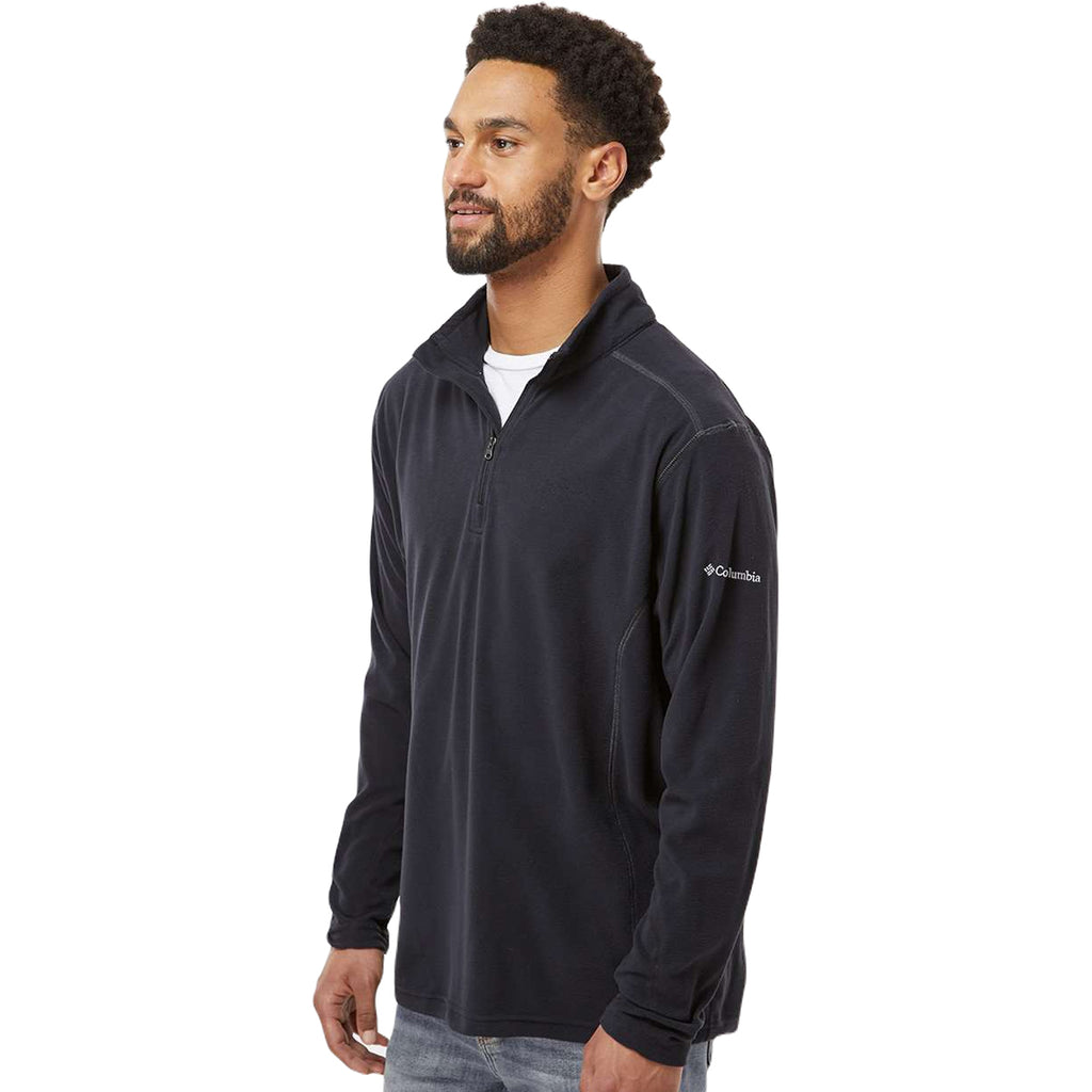 Columbia Men's Black Klamath Range Half-Zip Pullover