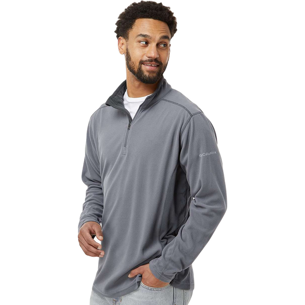 Columbia Men's City Grey/Shark Klamath Range Half-Zip Pullover