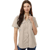 Columbia Women's Fossil PFG Bahama Short Sleeve Shirt