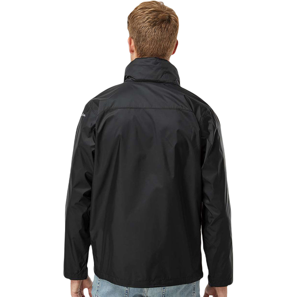 Columbia Men's Black Glennaker Lake Rain Jacket