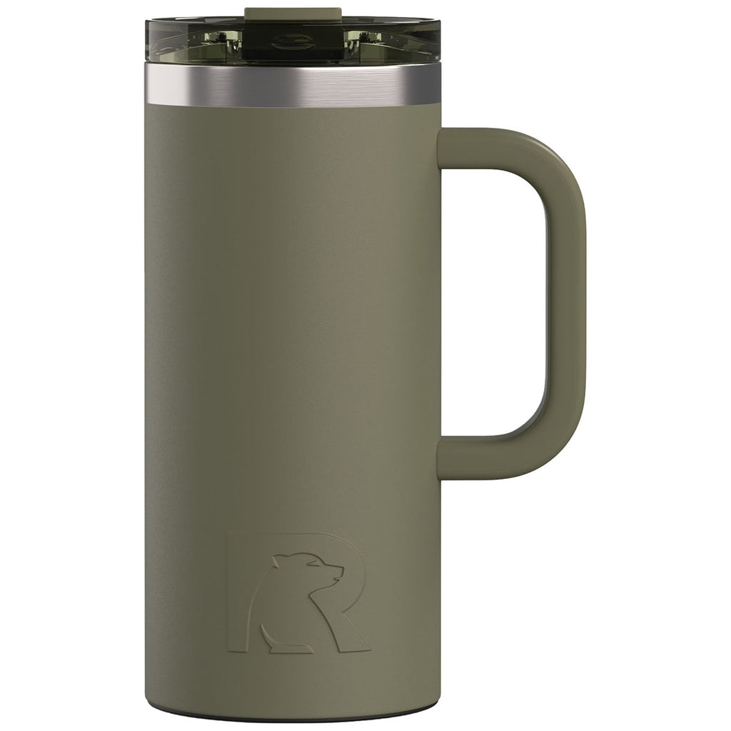 RTIC Olive 16oz Road Trip Travel Mug