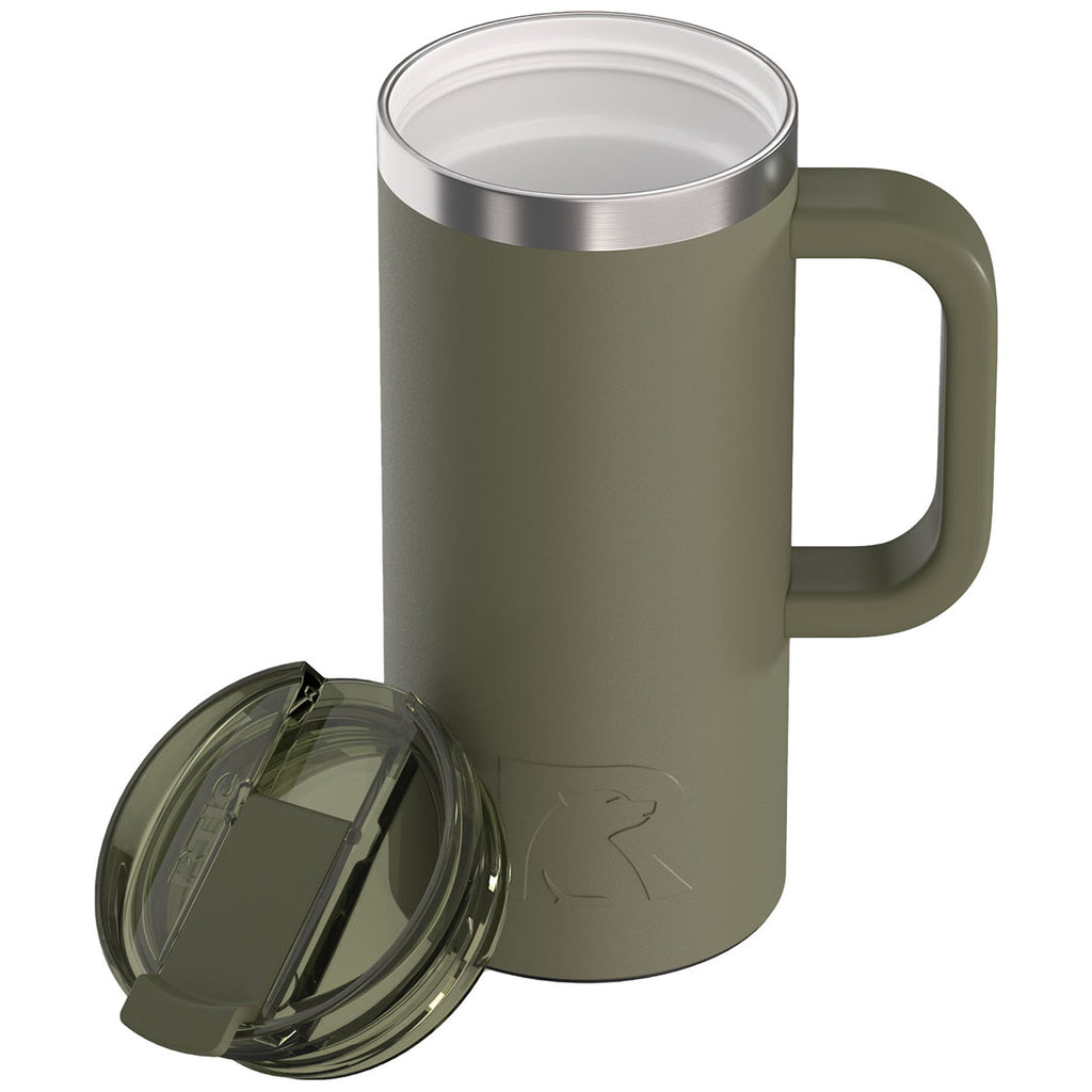 RTIC Olive 16oz Road Trip Travel Mug