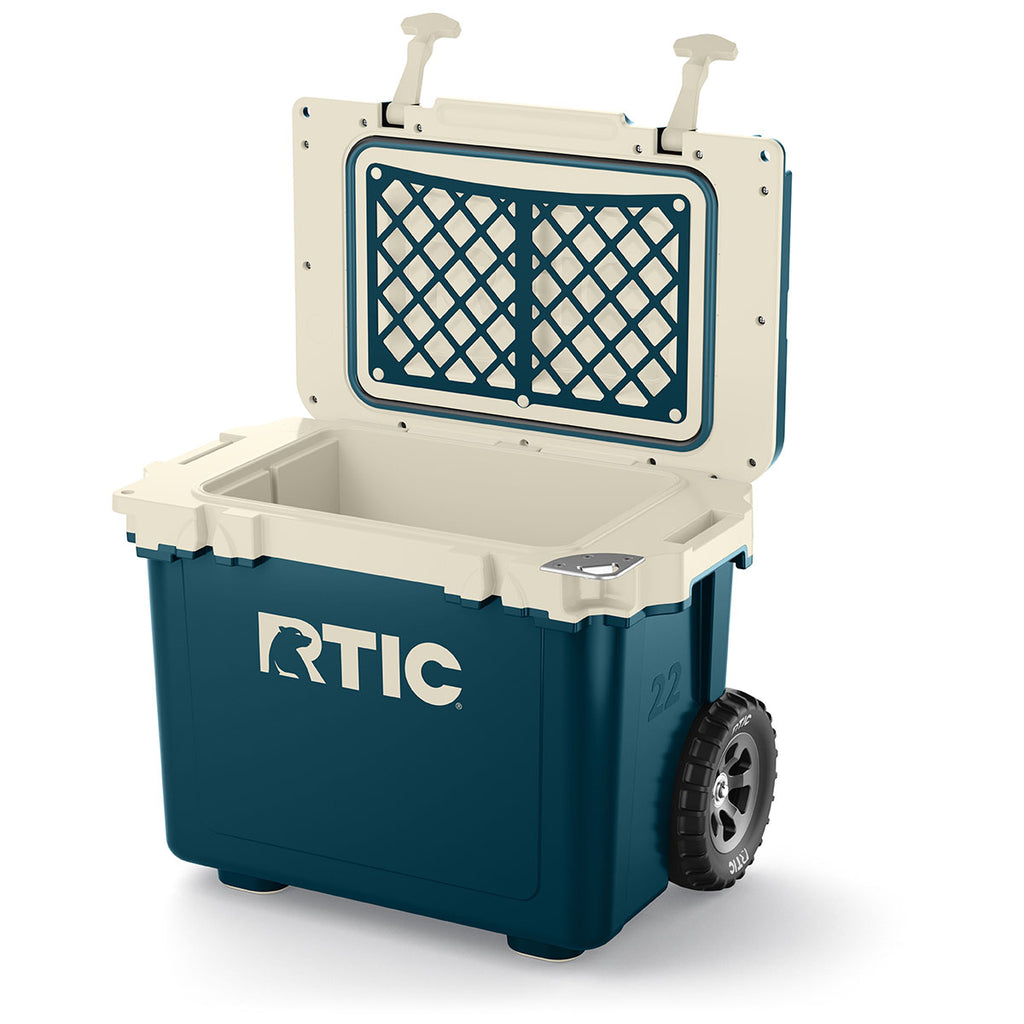 RTIC Marine/Canvas 22 QT Ultra-Light Wheeled Cooler