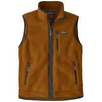 Patagonia Men's Shelter Brown Retro Pile Fleece Vest