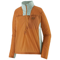 Patagonia Women's Golden Caramel Houdini Stash 1/2-Zip Pullover