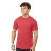 Tultex Unisex Heather Red Poly-Rich T-Shirt