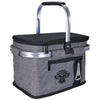 48-Hour Koozie Black Collapsible Picnic Basket