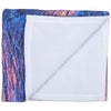 Good Value White Large Sublimated Fleece Blanket