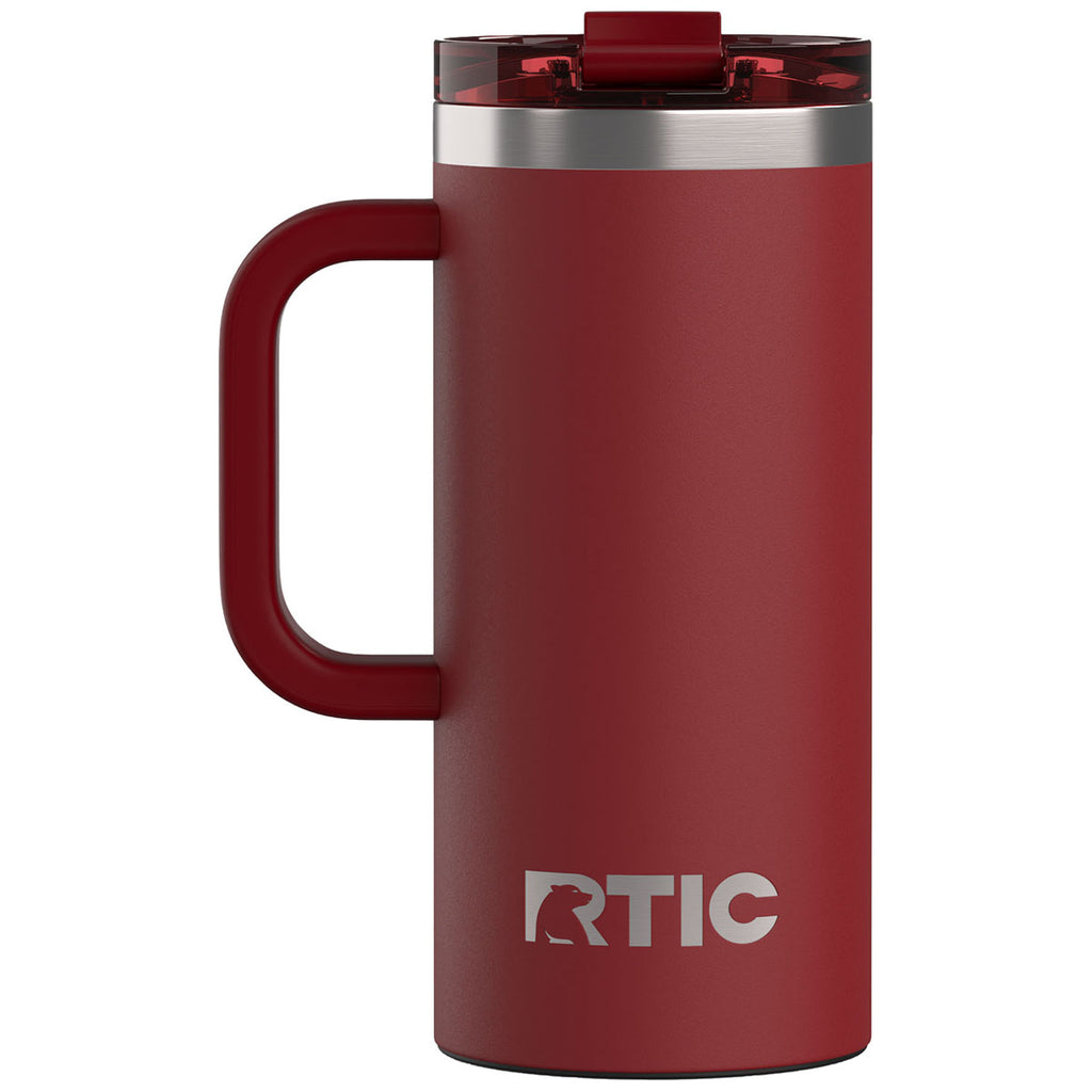 RTIC Black Cherry 16oz Road Trip Travel Mug