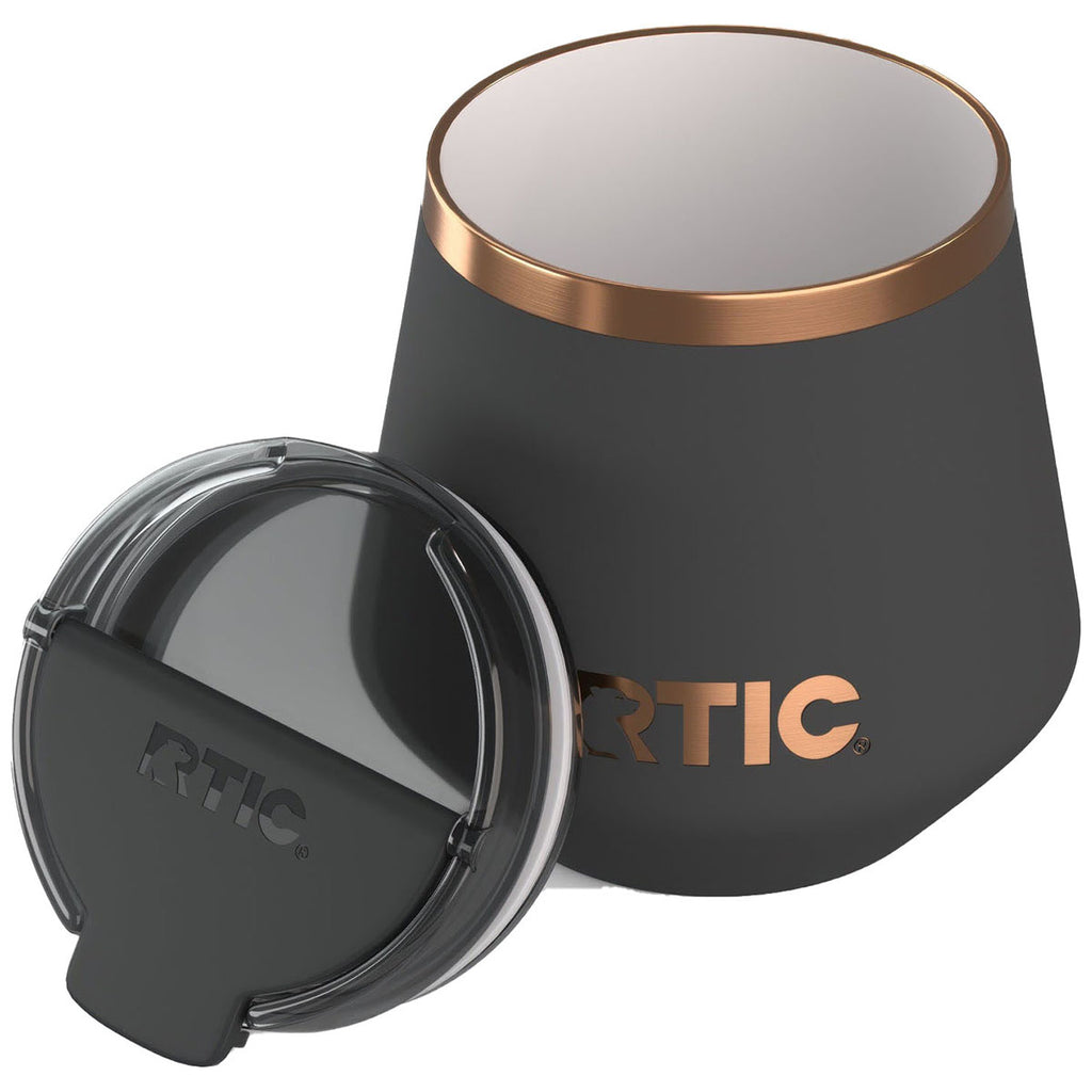 RTIC Light Black 8oz Happy Hour Lowball Tumbler