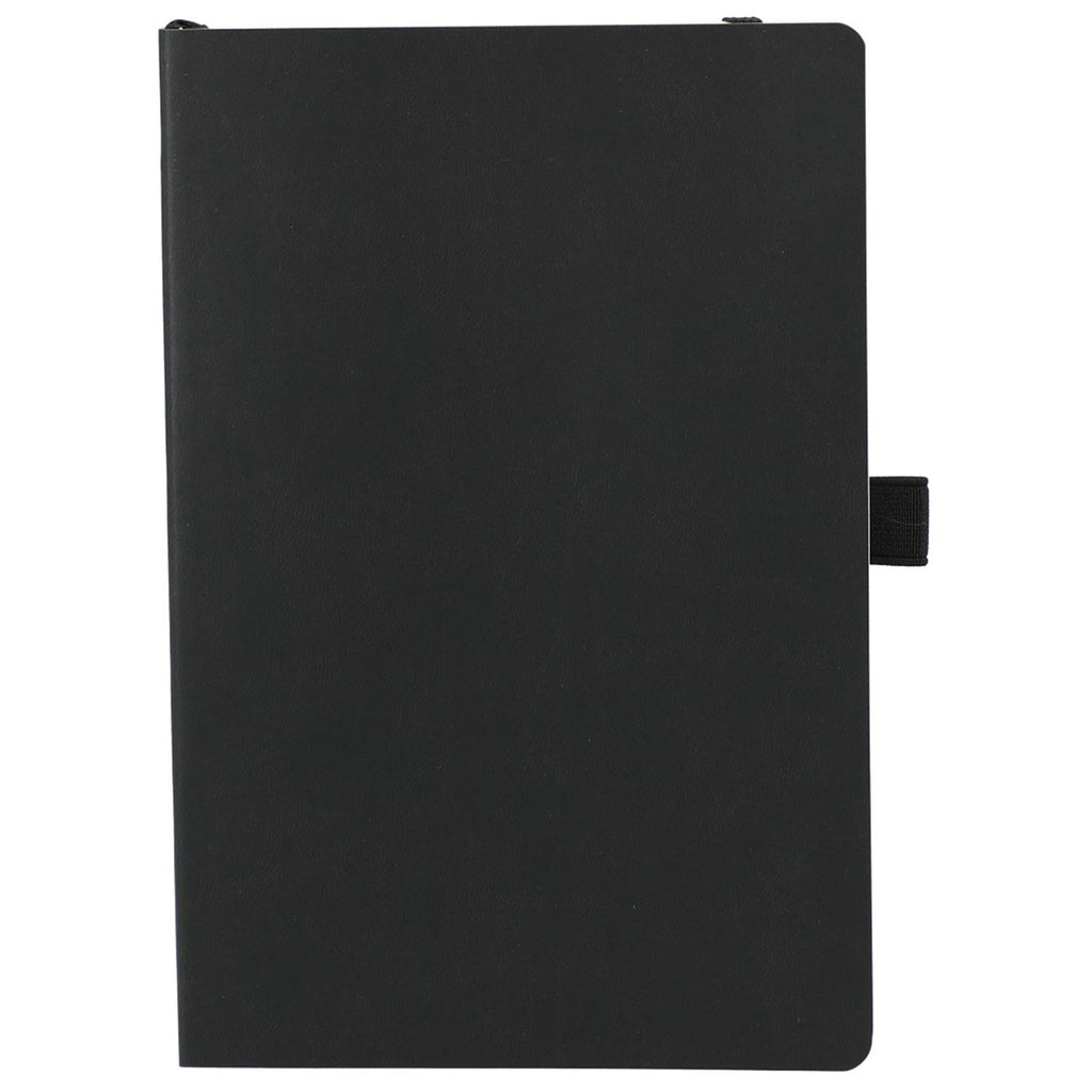 JournalBooks Black Skiva Soft Bound Notebook