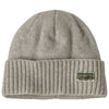 Patagonia OG Legacy Label: Crisp Grey Brodeo Beanie