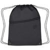 Hit Black Sports Pack With Front Zipper