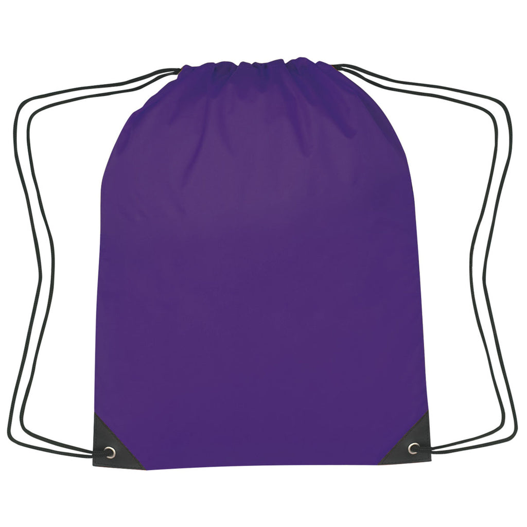 Hit Purple Sports Pack With Front Zipper