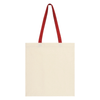 Hit Natural/Red Penny Wise Cotton Tote Bag